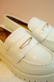 Quinn Loafers Ivory