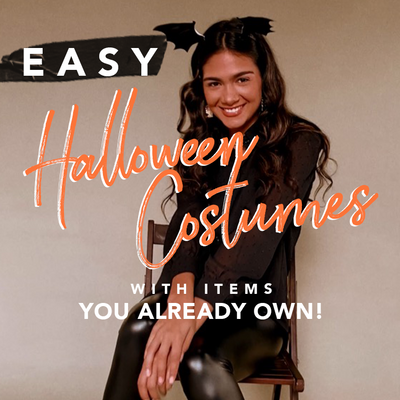Easy Halloween Costumes with Items you Already Own