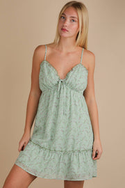 Flora & Flirt Mini Dress