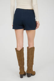Rhea Denim Bow Skort