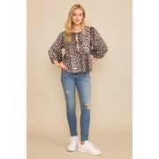 Fierce Evening Leopard Top