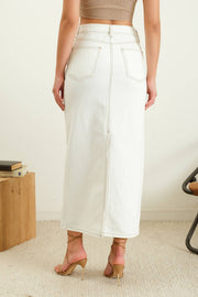 Isley Denim Midi Skirt