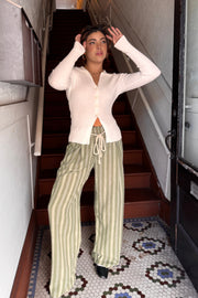 Seaside Stripe Linen Pants