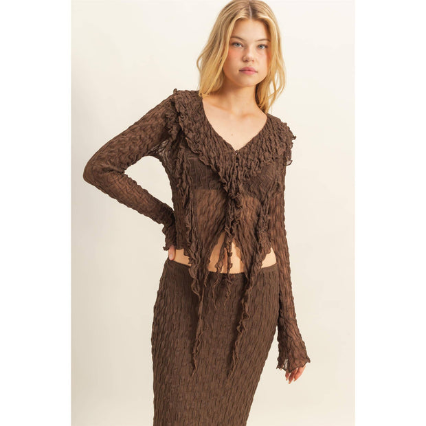 Yara Ruffle Top