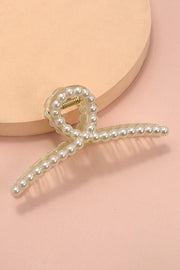 CLASSIC PEARL HAIR CLAW CLIPS