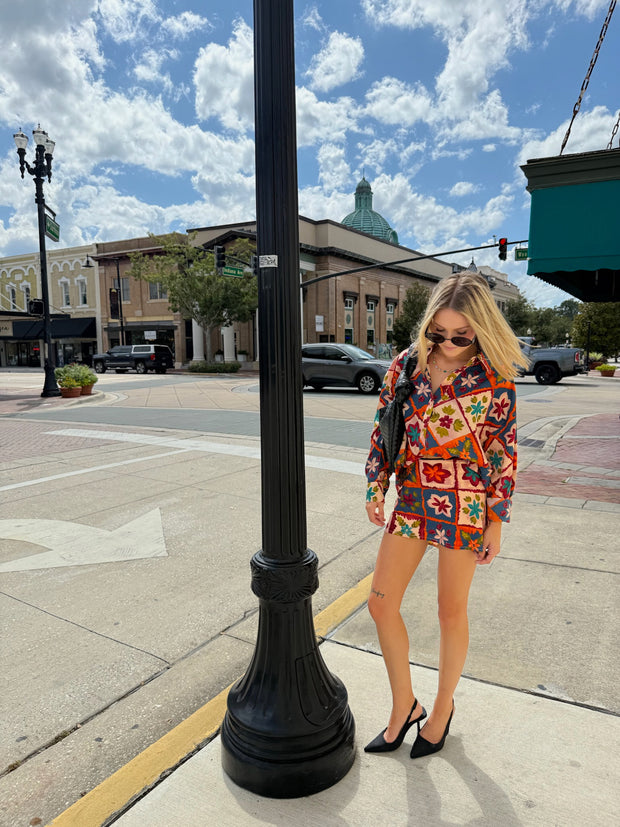 Retro Bloom Skirt