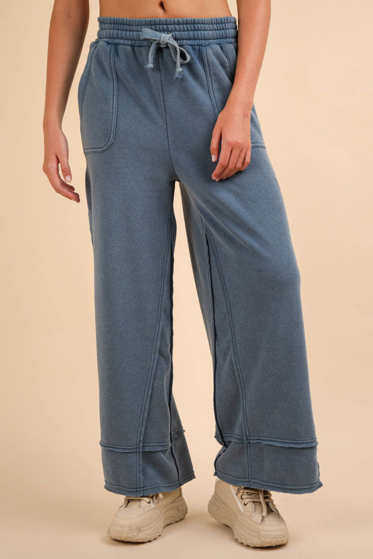 Sarah Knit Wide Leg Pants