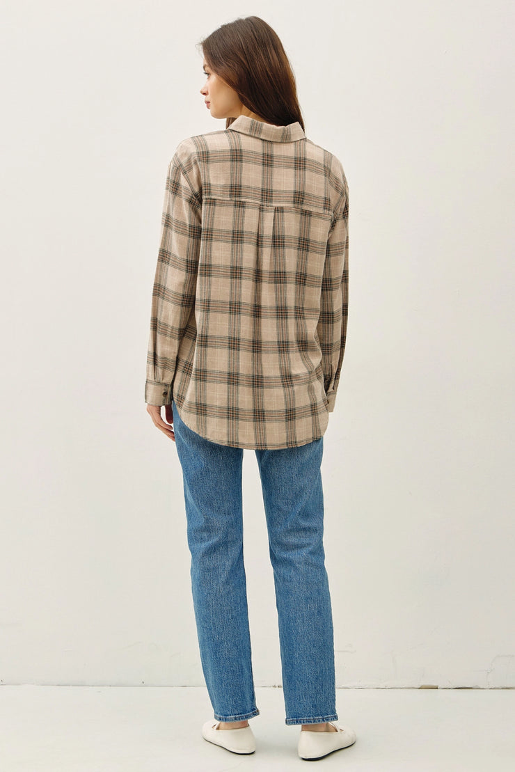 Taylor Plaid Top