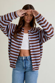 Callie Striped Cardigan