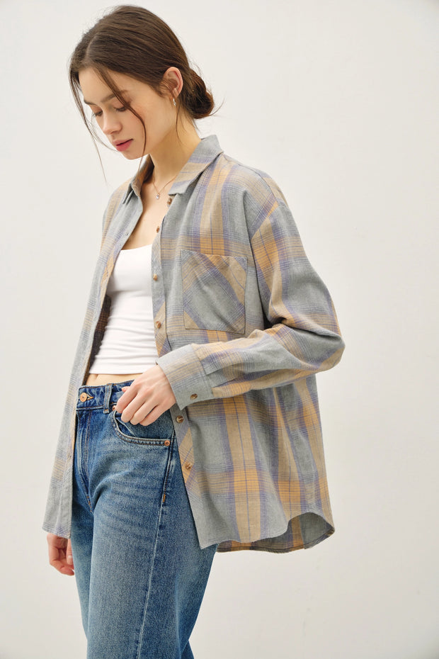 Riley Plaid Top