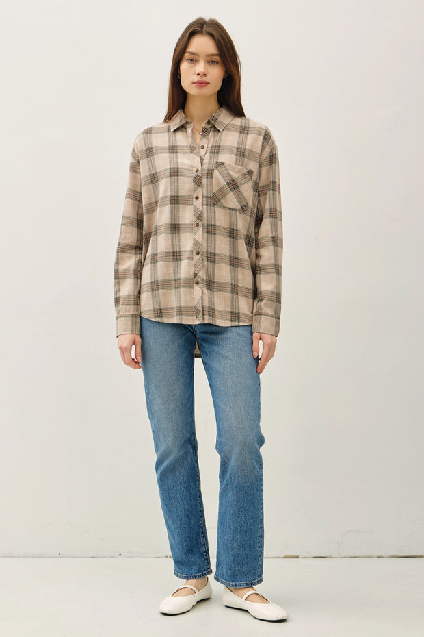 Taylor Plaid Top