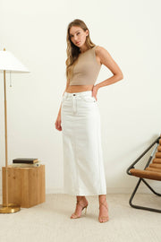 Isley Denim Midi Skirt