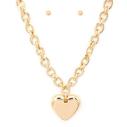 Chunky Heart Necklace