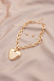 Chunky Heart Necklace