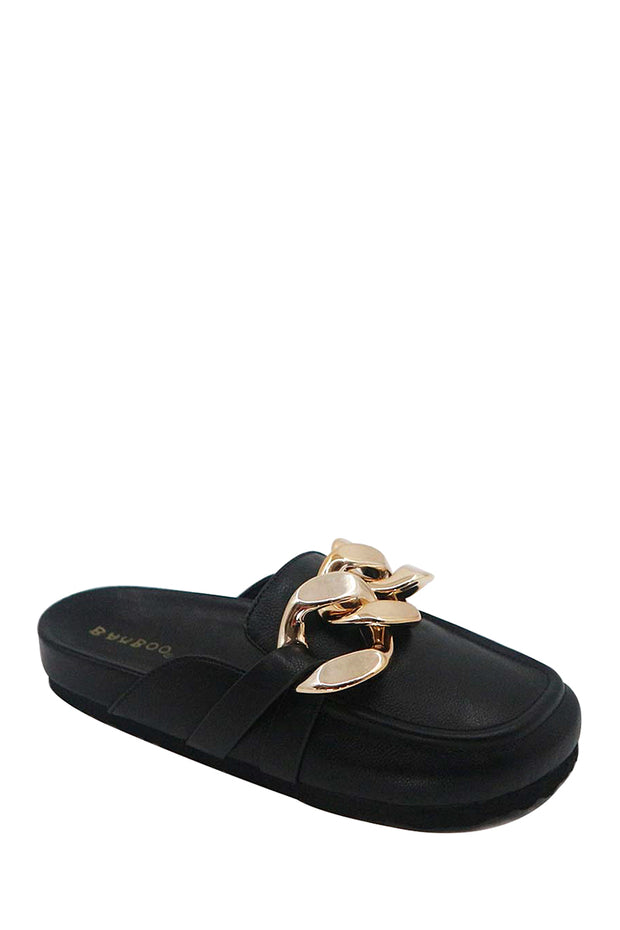 Chain Detail Mules
