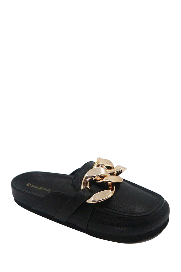 Chain Detail Mules