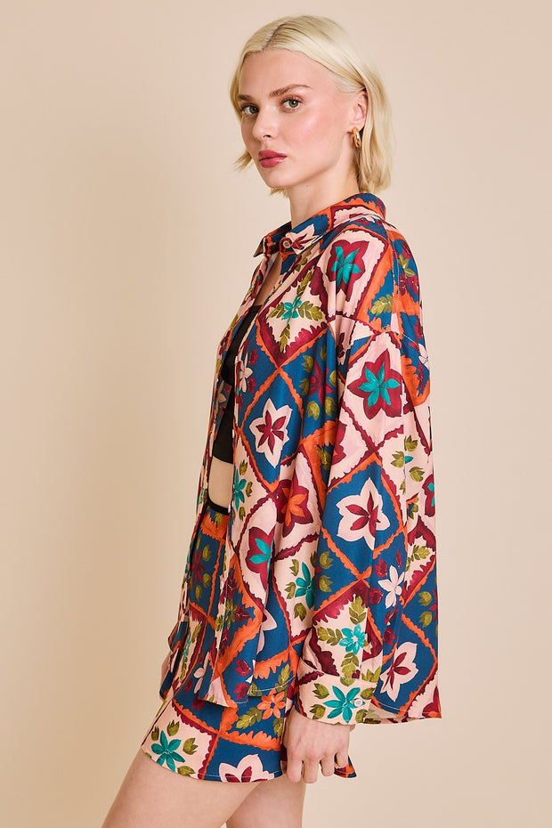 Retro Bloom Top