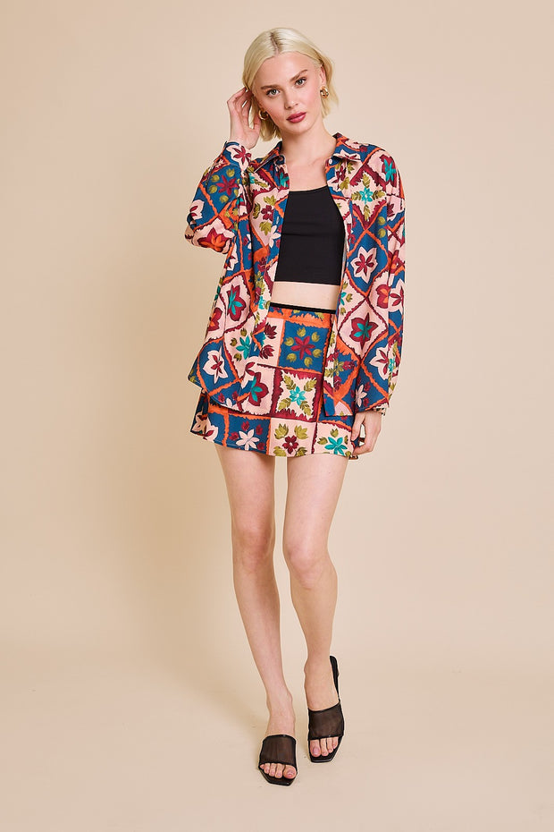 Retro Bloom Top