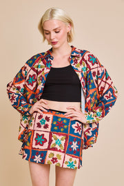Retro Bloom Top
