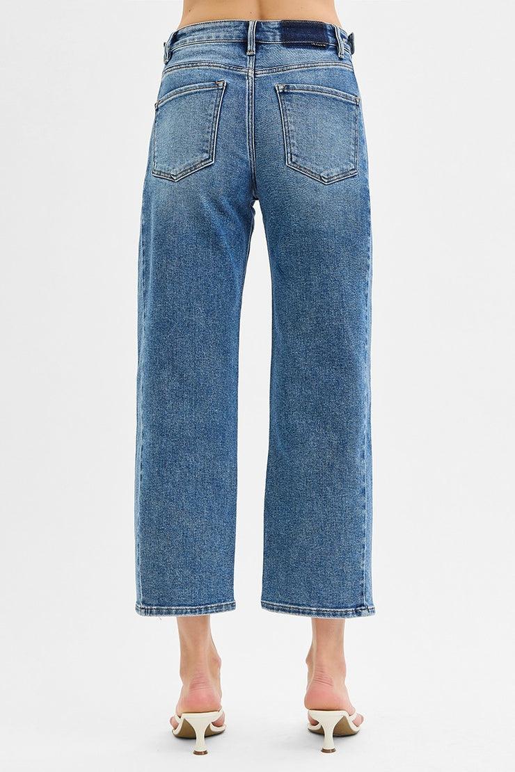 Brooklyn Straight Crop Jeans