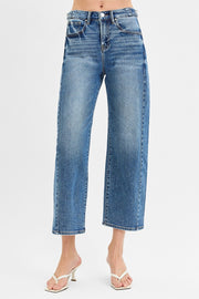 Brooklyn Straight Crop Jeans