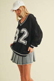 Riley Varsity Sweater
