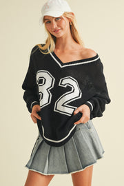 Riley Varsity Sweater