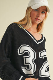 Riley Varsity Sweater
