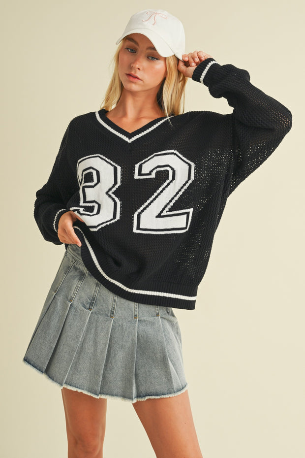 Riley Varsity Sweater