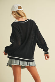 Riley Varsity Sweater