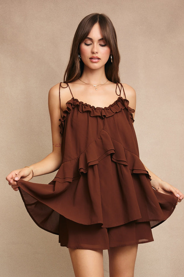 Kelly Ruffle Romper
