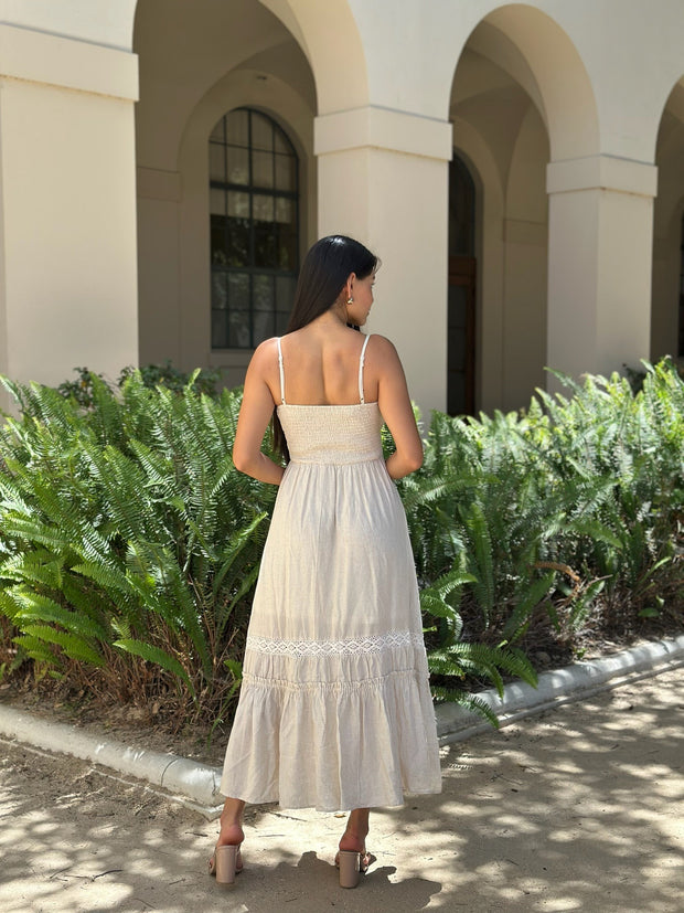 Lila Smocked Maxi Dress