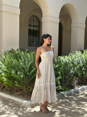 Lila Smocked Maxi Dress