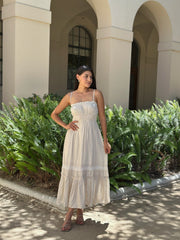 Lila Smocked Maxi Dress
