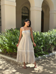 Lila Smocked Maxi Dress