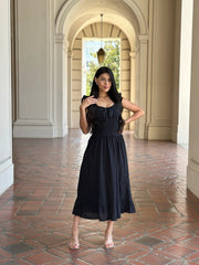 Timeless Smocked Midi Dress