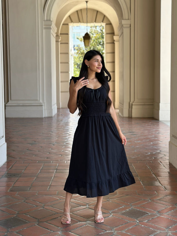 Timeless Smocked Midi Dress