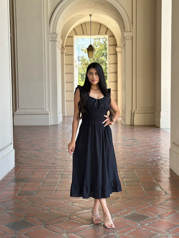 Timeless Smocked Midi Dress