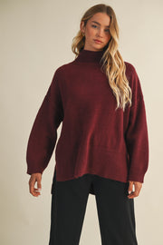Margo Mock Neck Sweater