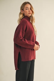 Margo Mock Neck Sweater