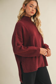 Margo Mock Neck Sweater