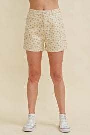 Good Mood Dainty Floral Shorts