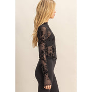Gia Mesh Top