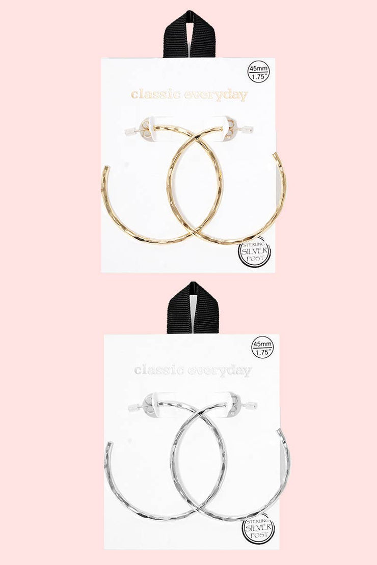 Large Hoop Earrings