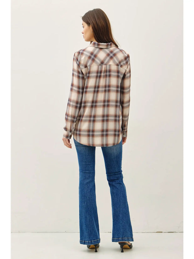 Harper Plaid Top