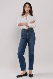 Olsen High Rise Straight Leg Jean