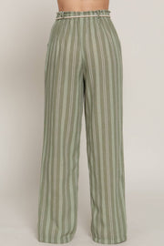 Seaside Stripe Linen Pants