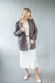 Kelsey Plaid Blazer