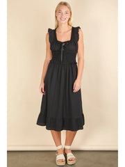 Timeless Smocked Midi Dress
