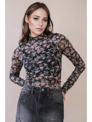 Liora Mesh Top